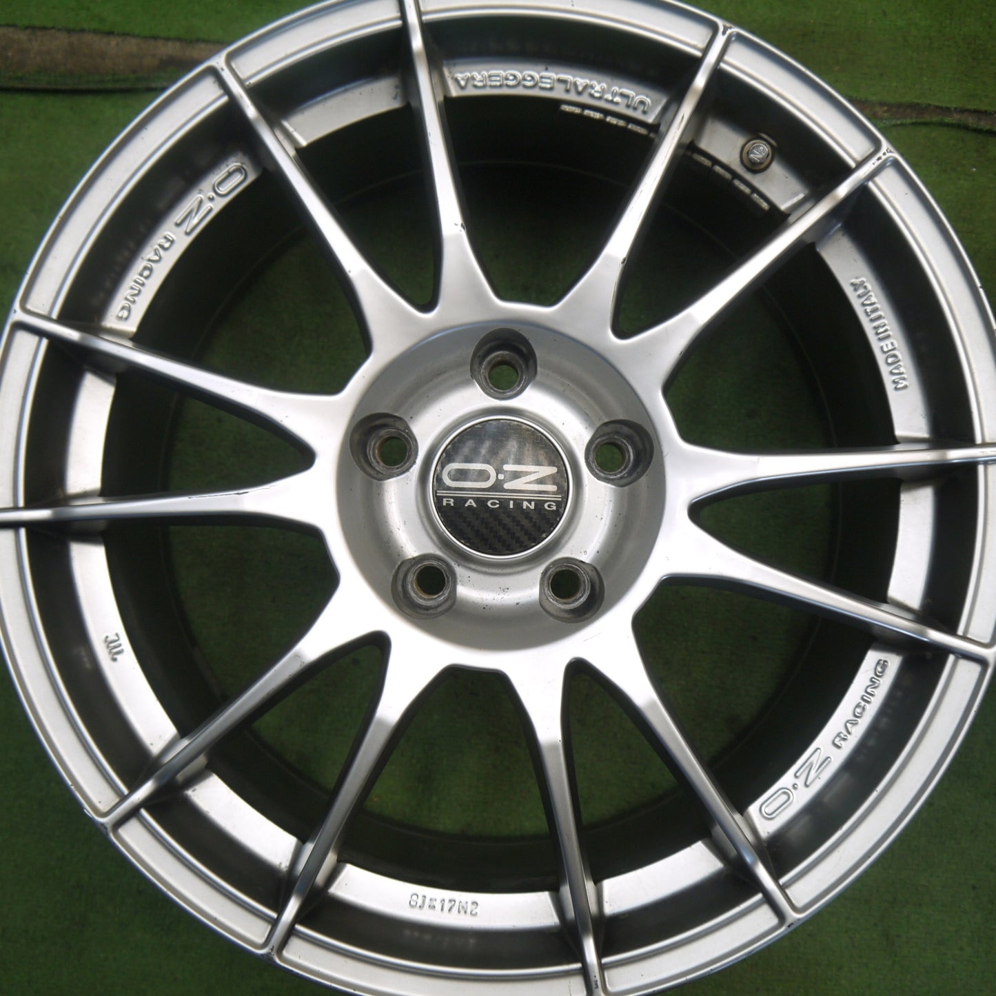 4本価格★アウディ ワーゲン 等 O・Z RACING ULTRALEGGERA 17インチ ホイール OZ ウルトラ レッジェーラ 17×8J PCD112/5H★6070507Hホ