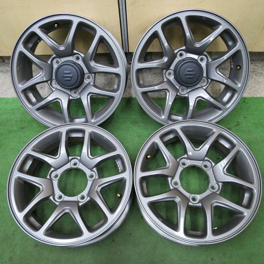 キレイ★スズキ JB64W ジムニー 純正 ENKEI ホイール 16インチ 16×5.5J エンケイ PCD139.7/5H★6050801NGホ