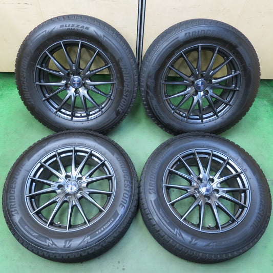 キレイ★スタッドレス 235/65R18 ブリヂストン ブリザック DM-V3 VELVA SPORTZ ヴェルヴァ 18インチ PCD114.3/5H★5082102イス