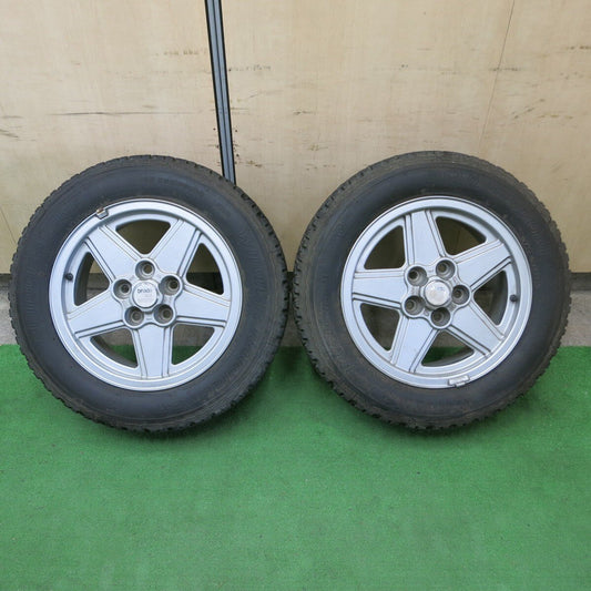 レア！希少★205/60R15 DRAG 902 ピンスパイク タイヤ ブリヂストン ウインター ラジアル WT-01 PCD114.3/5H★4090701ナス