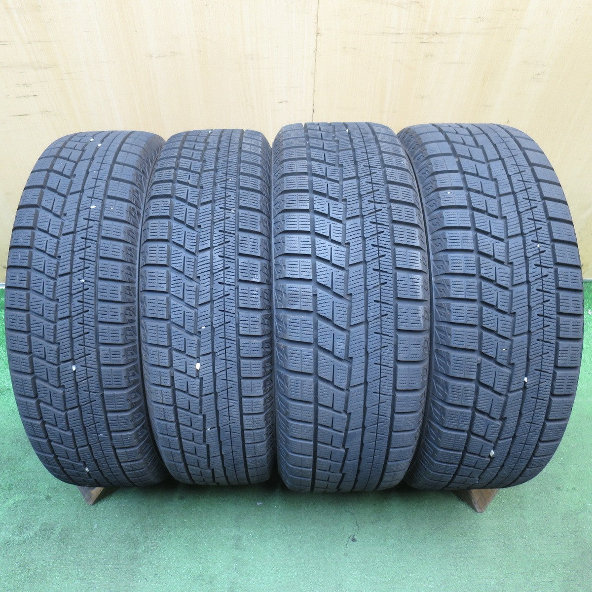 バリ溝！キレイ！9.5分◎ホンダ S660 165/55R15 195/45R16 スタッドレス ヨコハマ アイスガード iG60 JOKER ジョーカー 15インチ 16インチ PCD100/4H◎6101202NJス