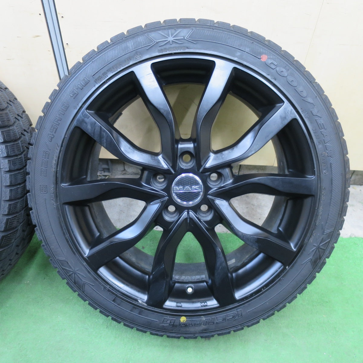 4本価格★MAK KOLN 225/45R18 スタッドレス グッドイヤー アイスナビ6 ケルン 18インチ PCD114.3/5H★6021202TTス