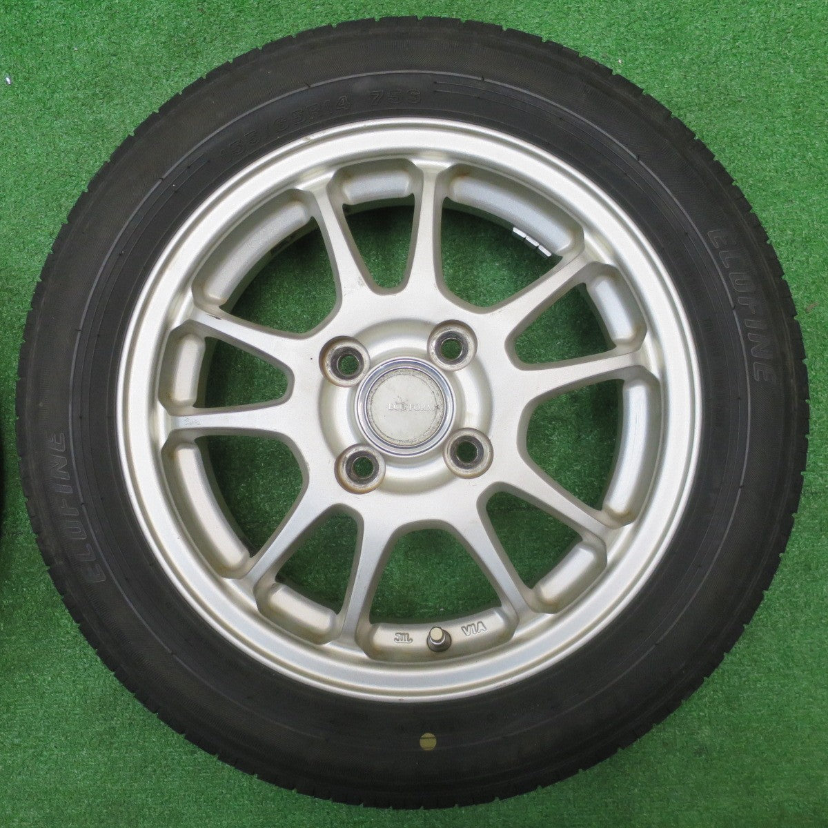 4本価格！24年★155/65R14 エコファイン ECOFINE ECO FORME SE-10 エコフォルム 14インチ PCD100/4H★5110303NJノ