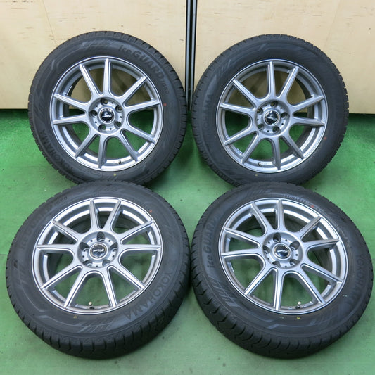 バリ溝！23年！キレイ！9.5分★スタッドレス 215/55R17 ヨコハマ アイスガード iG60 SIBILLA NEXT PX シビラ 17インチ PCD114.3/5H★5062602SYス