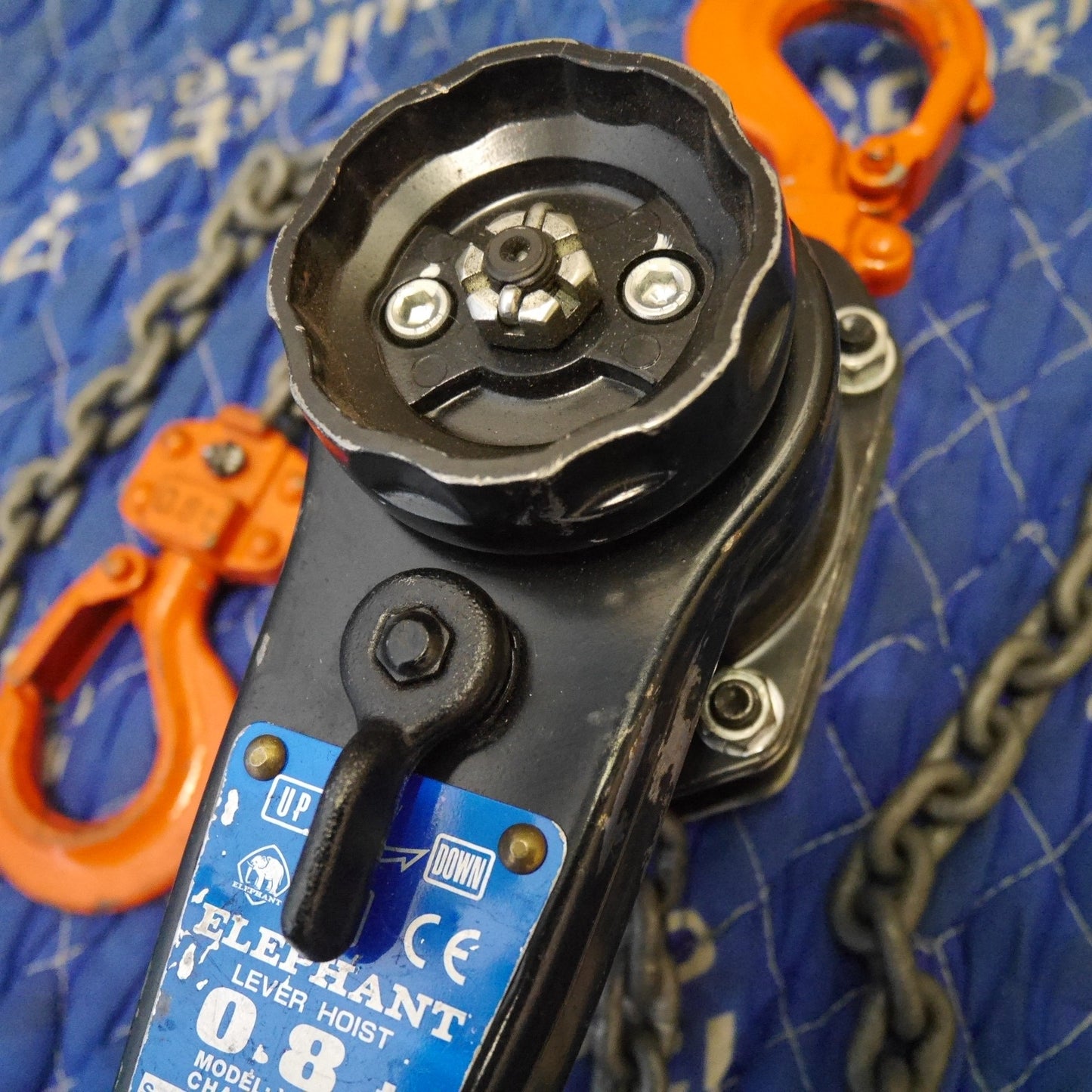 [送料無料] ☆ELEPHANT 象印 強力 レバー ホイスト 0.8ton YA-80 工具 荷締機 荷締め機 ガッチャ 0.8t 800kg 0.8トン 0.8TON エレファント①☆