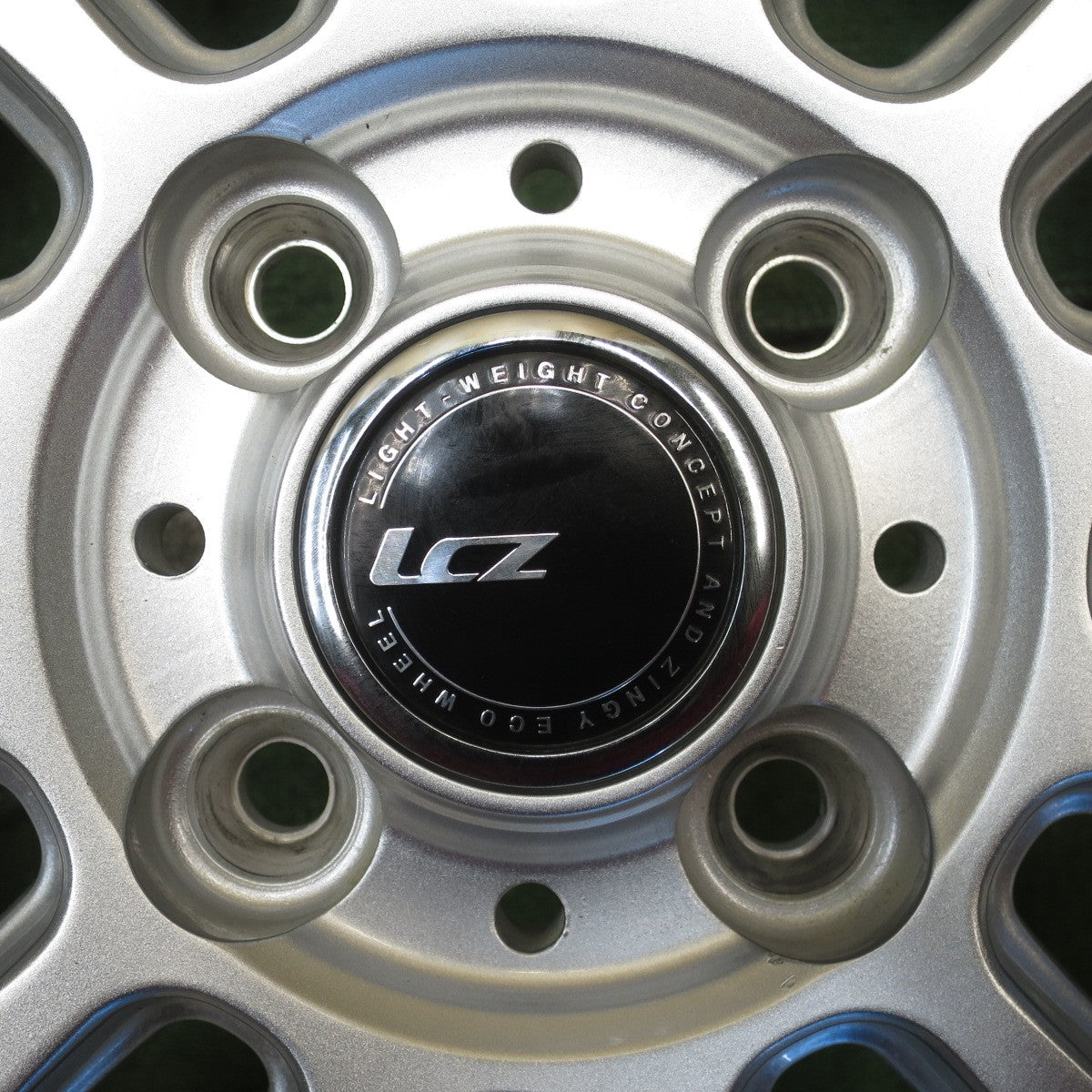 バリ溝！26年！キレイ！9.5分以上◎155/65R14 オートバックス Maxrun Efficia LCZ 社外 アルミ 14インチ PCD100/4H◎6082803NJノ