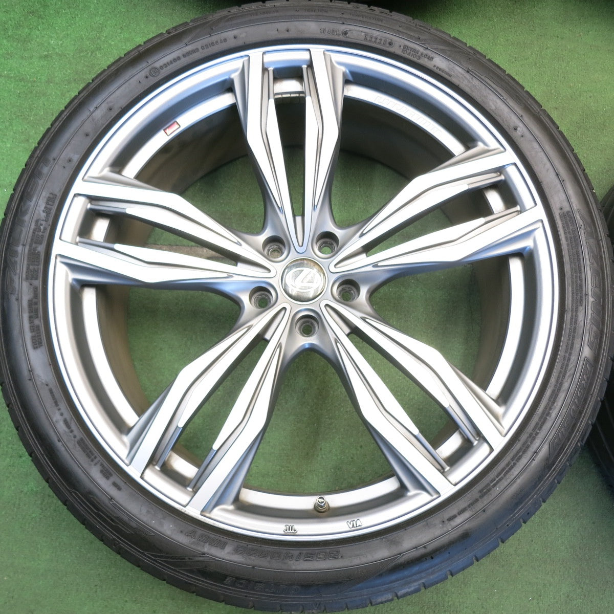 4本価格！23年★Lehrmeister VIVANT 265/40R22 ファルケン アゼニス FK510 SUV レアマイスター ヴィヴァン 22インチ PCD114.3/5H★6053105HAノ