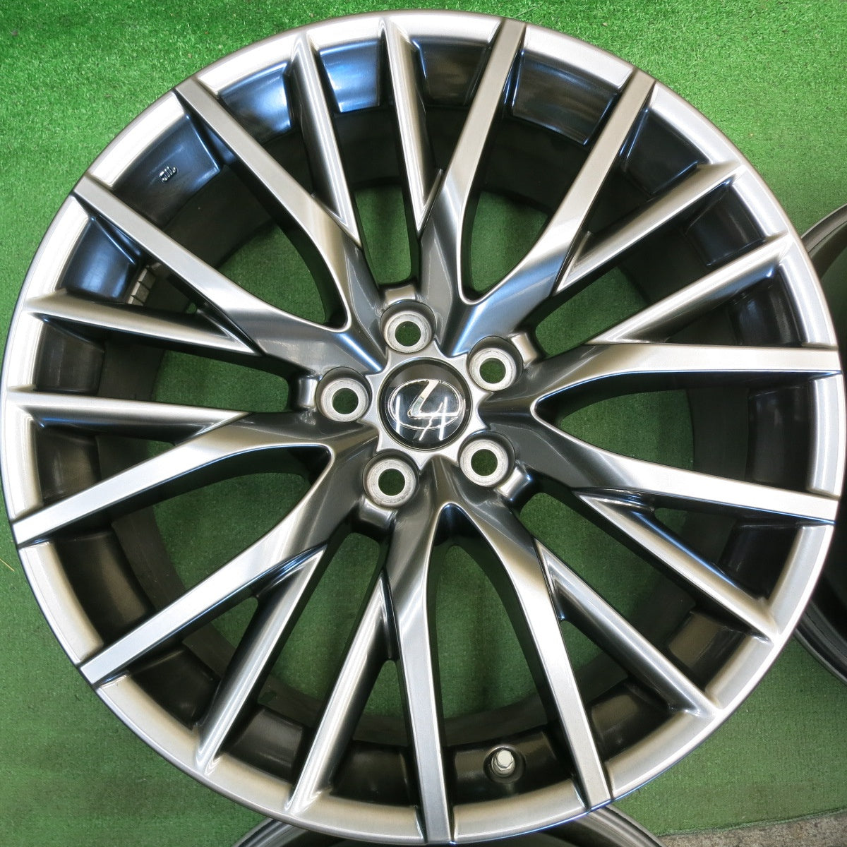 センサー付き！キレイ◎レクサス RX Fスポーツ 純正 ホイール 20インチ 20×8J PCD114.3/5H◎6082306HAホ