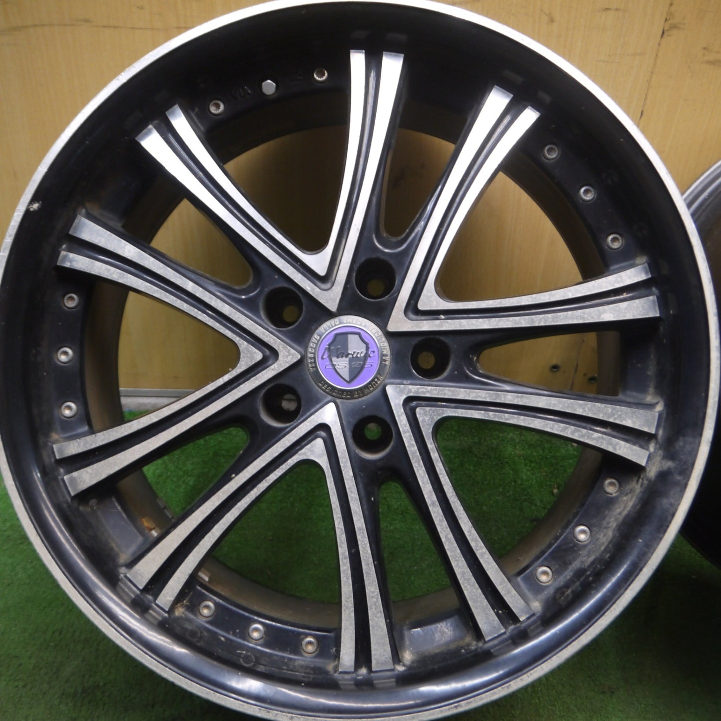 *送料無料* 4本価格★Warwic DS.05 ホイール 16インチ 16×8.0J ワーウィック DS05 PCD114.3/5H★4041207Hホ
