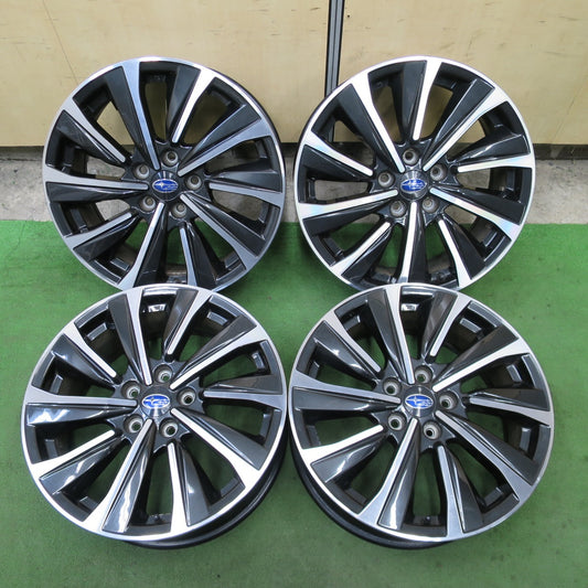 4本価格★スバル VN5 レヴォーグ STI スポーツ 純正 ホイール 18インチ 18×7.5J PCD114.3/5H★6040703NGホ
