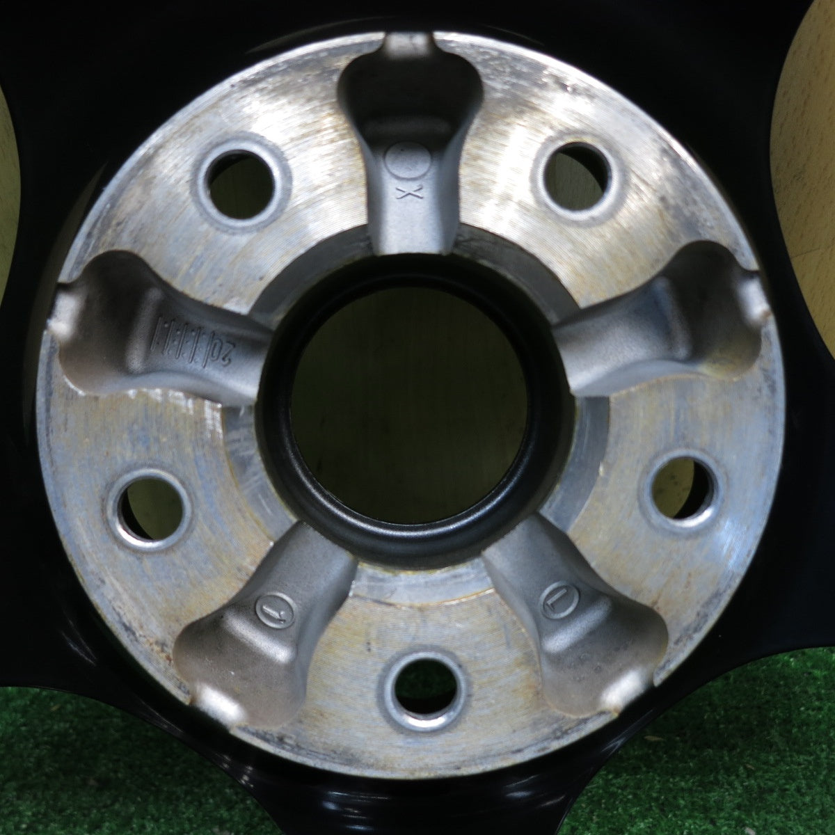 4本価格◎アルファロメオ ジュリエッタ 純正 ホイール 18インチ 18×7.5J PCD110/5H◎6080401KKホ