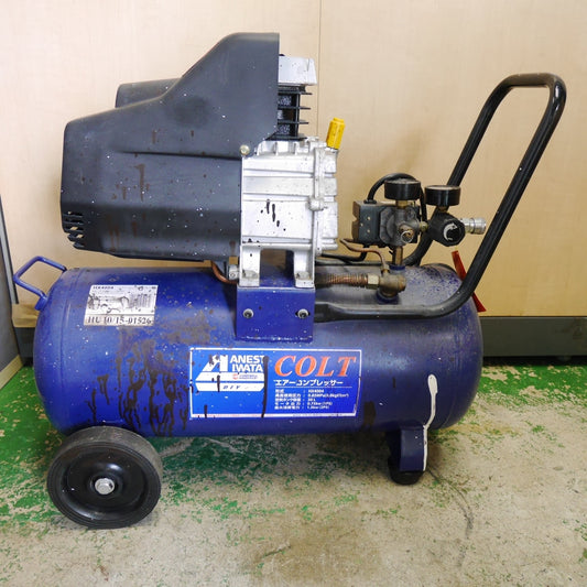 [送料無料] ☆アネスト岩田 COLT エアー コンプレッサー HX4004 30L ANEST IWATA コルト エア ツール 工具☆