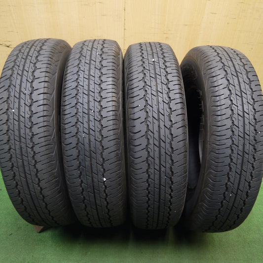 新車外し！24年★195/80R15 ダンロップ AT20 グラントレック タイヤ 15インチ ジムニー シエラ ハイエース 等★5070801Hノタ
