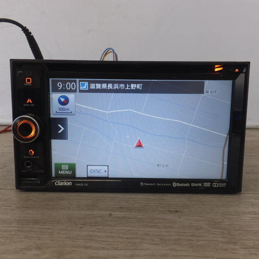 [送料無料] ★クラリオン clarion ワイド6.2型VGA AVライトナビゲーション NX513[19]★