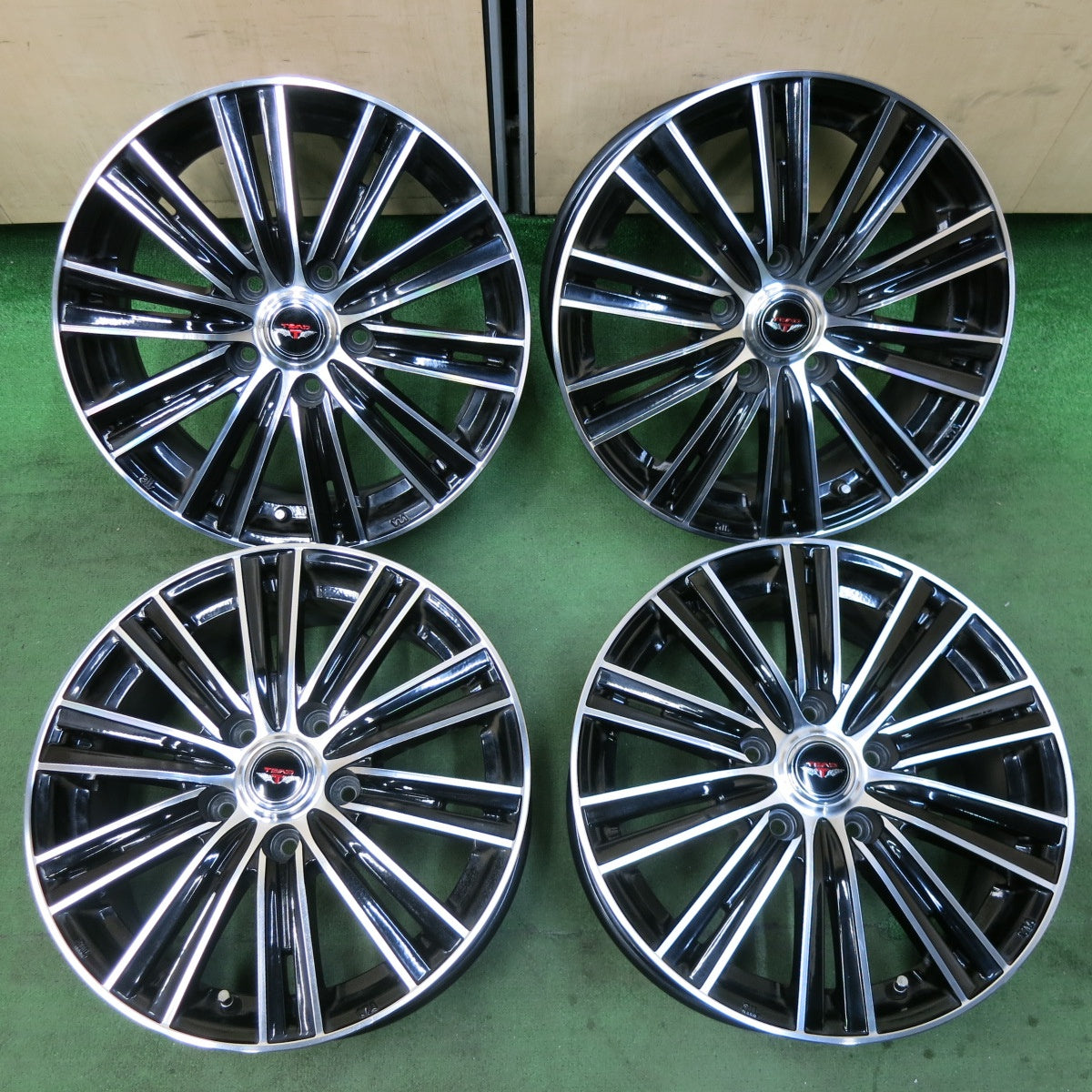 [送料無料] キレイ★TEAD weds テッド ウェッズ 16インチ ホイール 16×6.5J PCD114.3/5H★5022606SYホ