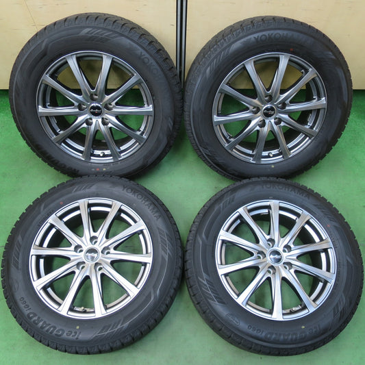 バリ溝！22年！キレイ！9.5分以上★スタッドレス 225/60R17 ヨコハマ アイスガード iG60 EuroSpeed MANARAY SPORT ユーロスピード マナレイ 17インチ PCD114.3/5H★5051008イス