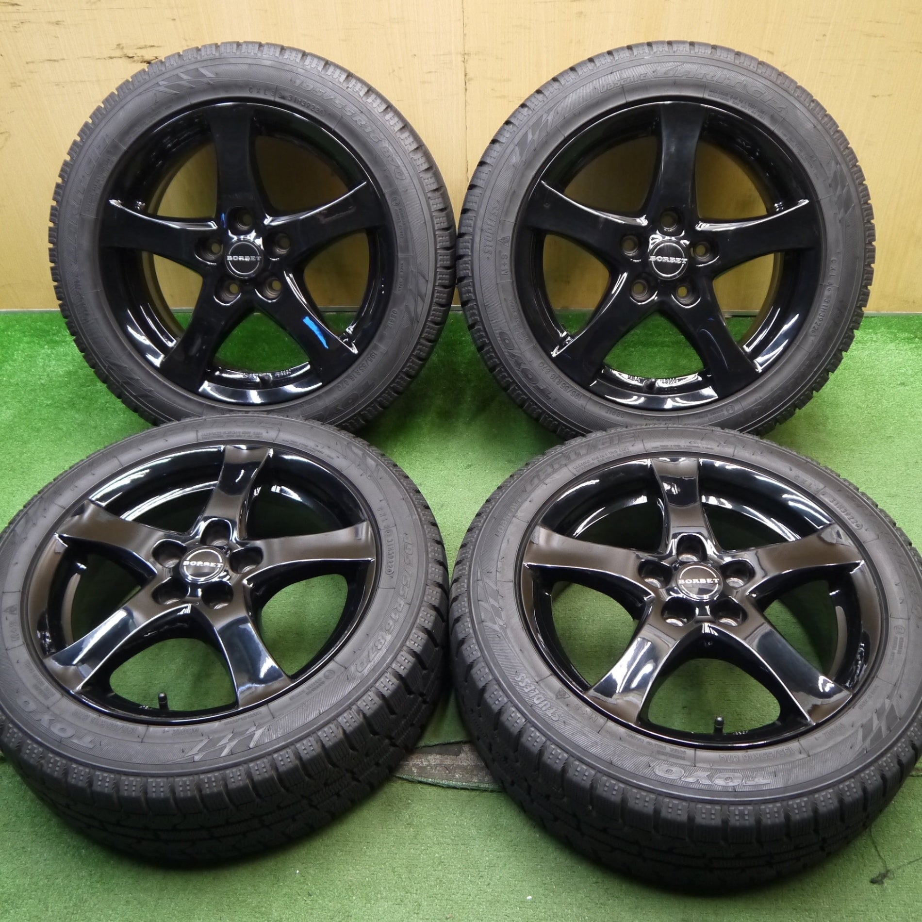 BORBET（ボルベット）16インチホイール＆スタッドレス4本セット