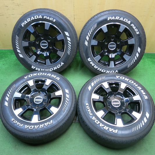 4本価格！22年★essex ES-16 CRS 215/65R16C 109/107S ヨコハマ PARADA PA03 エセックス 16インチ PCD139.7/6H★5071305HAノ