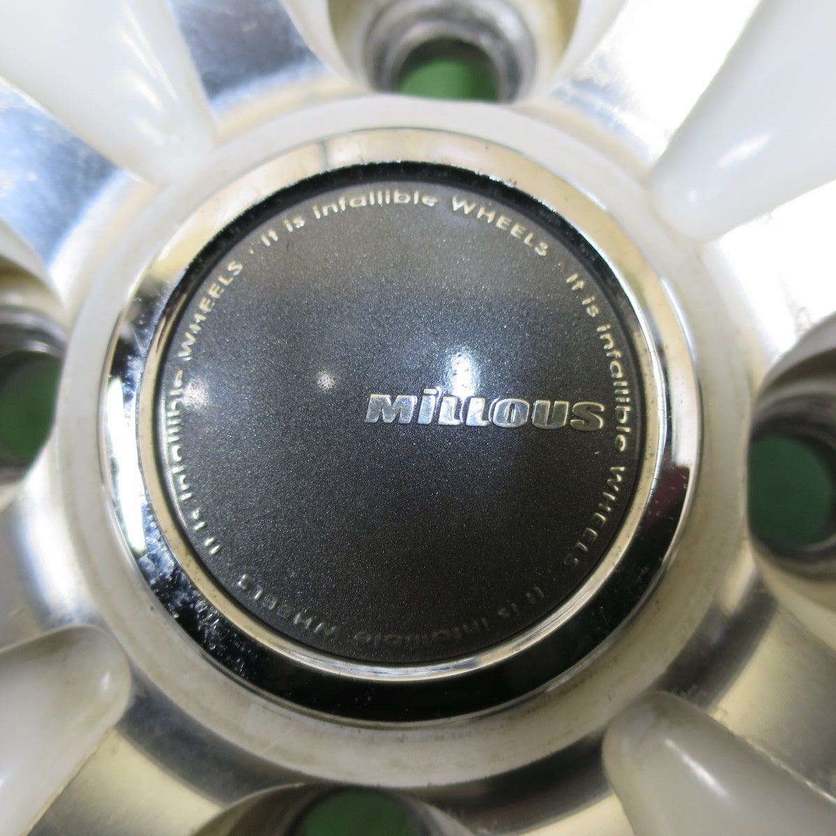 [送料無料] バリ溝！22年！9分★155/65R14 ダンロップ エナセーブ EC204 Advanti grace MiLLOUS 14インチ PCD100/4H★4110305イノ
