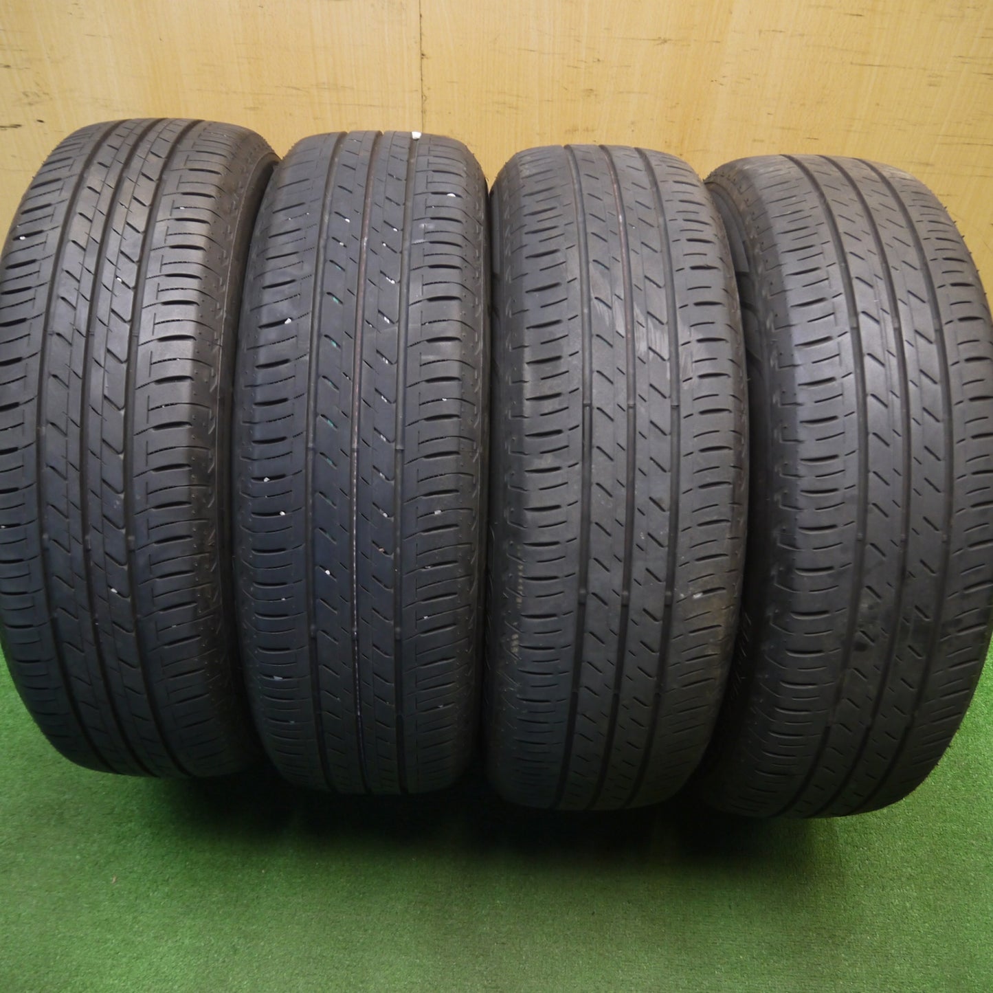 [送料無料] バリ溝！8.5分★日産 C27 セレナ ハイウェイスター 純正 195/60R16 ブリヂストン エコピア EP150 16インチ PCD114.3/5H★5011002Hノ