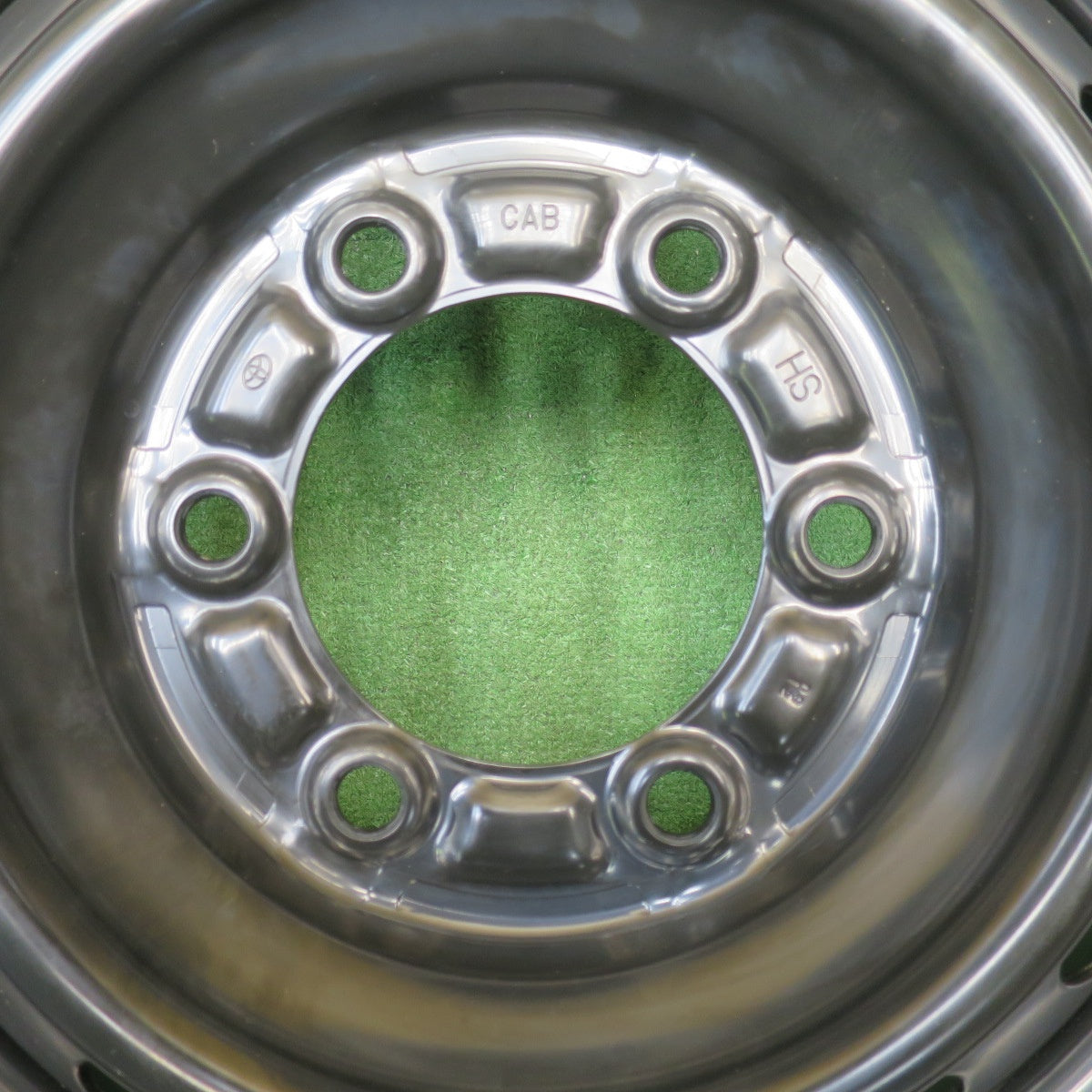 新車外し！25年★トヨタ ハイエース 純正 スチール 195/80R15 107/105S ブリヂストン エコピア RD613 15インチ PCD139.7/6H★5121809NJノ