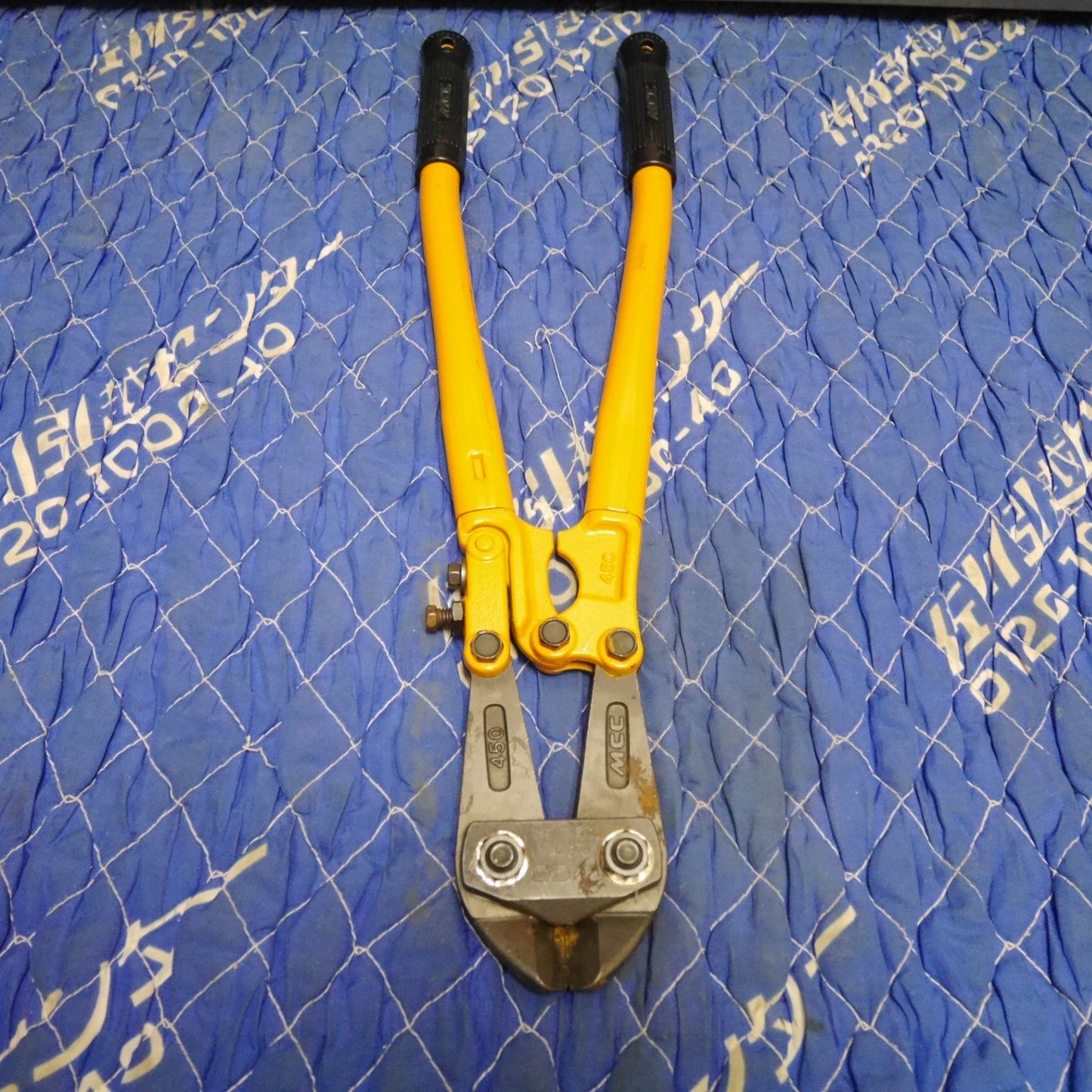 [送料無料] ☆MCC アングルカッター 450mm CAP.7MM AC-0045 ボルトクリッパー ワイヤーカッター オレンジ 工具☆