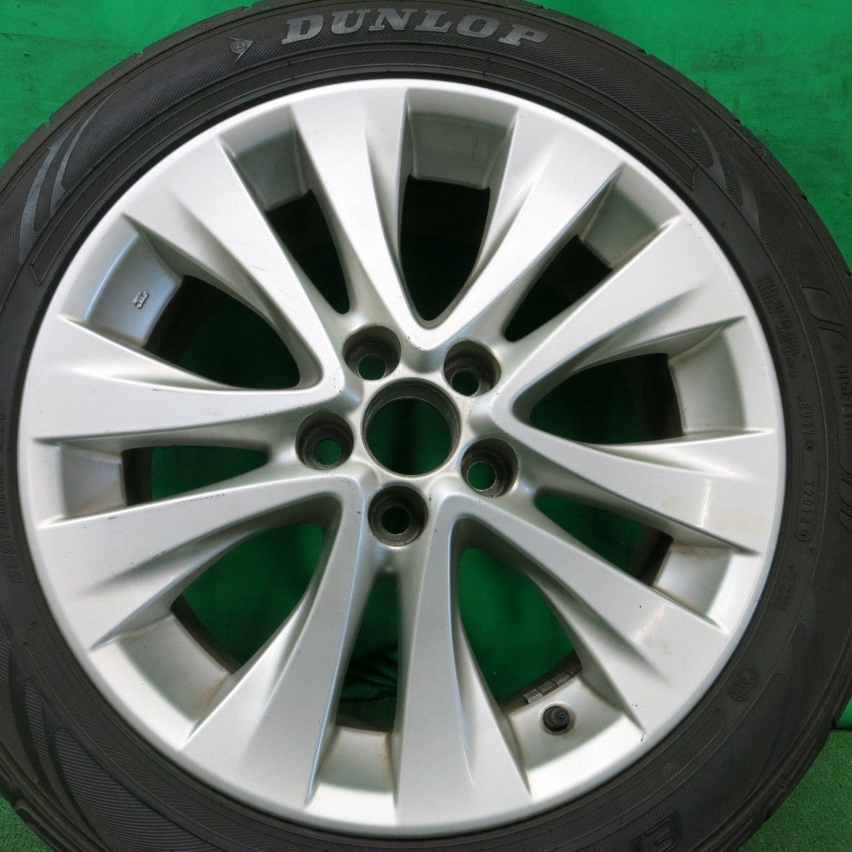 *送料無料* 1本価格★トヨタ 20系 アルファード 純正 235/50R18 ダンロップ エナセーブ RV503 18インチ PCD114.3/5H★4052404ナノ