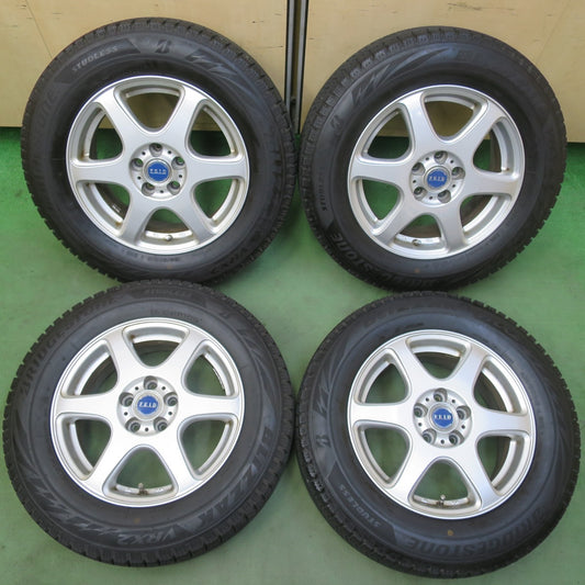 バリ溝！22年！9分★プリウス 等 195/65R15 スタッドレス ブリヂストン ブリザック VRX2 FEID フェイド 15インチ PCD100/5H★6051006イス