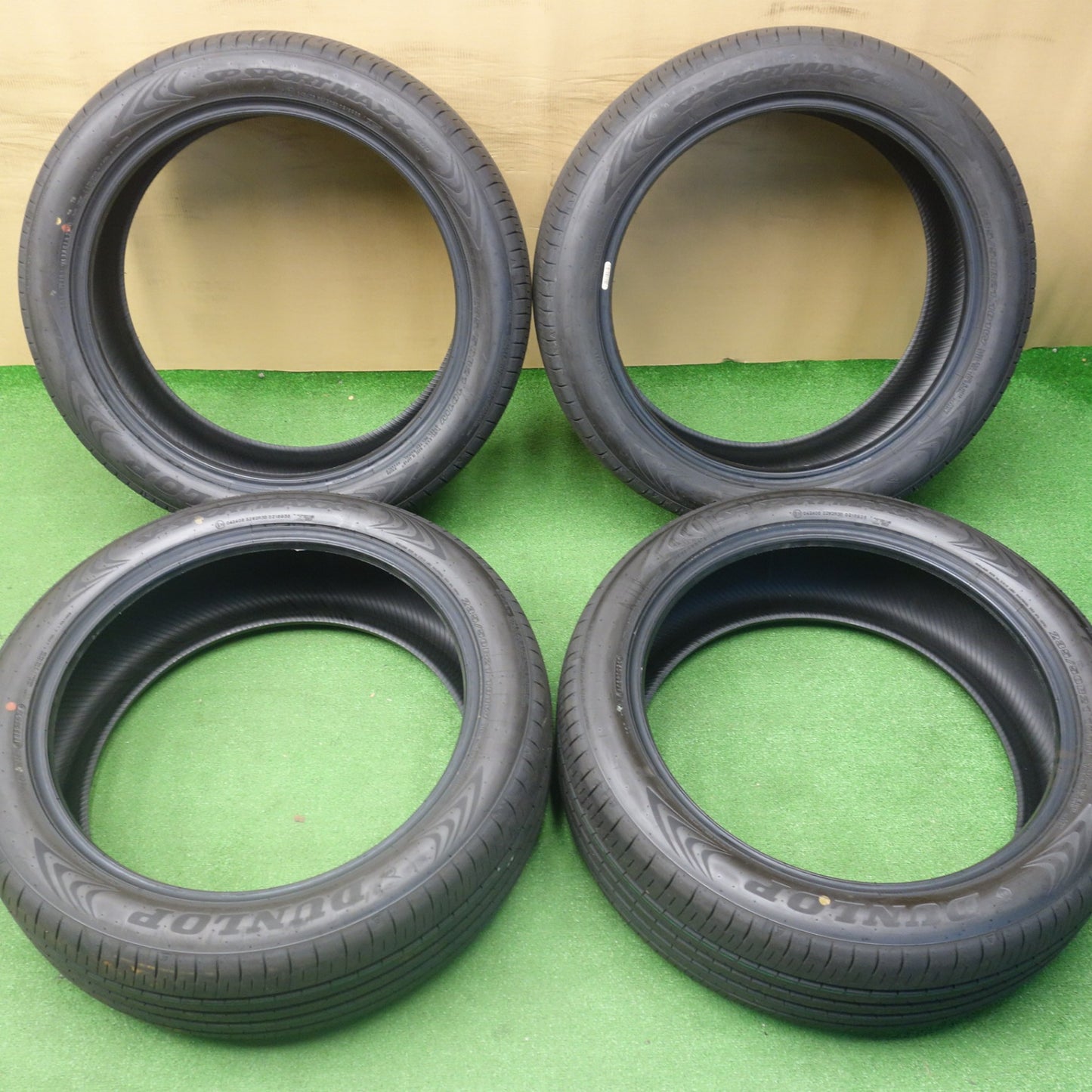 新車外し！26年★235/50R21 ダンロップ SPスポーツマックス 060 タイヤ 21インチ レクサス RX 等★6062204KTノタ
