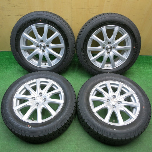 バリ溝！21年！キレイ！9.5分★スタッドレス 195/65R16 グッドイヤー アイスナビ7 ravrion RS01 ラブリオン 16インチ PCD100/4H★5121316HAス