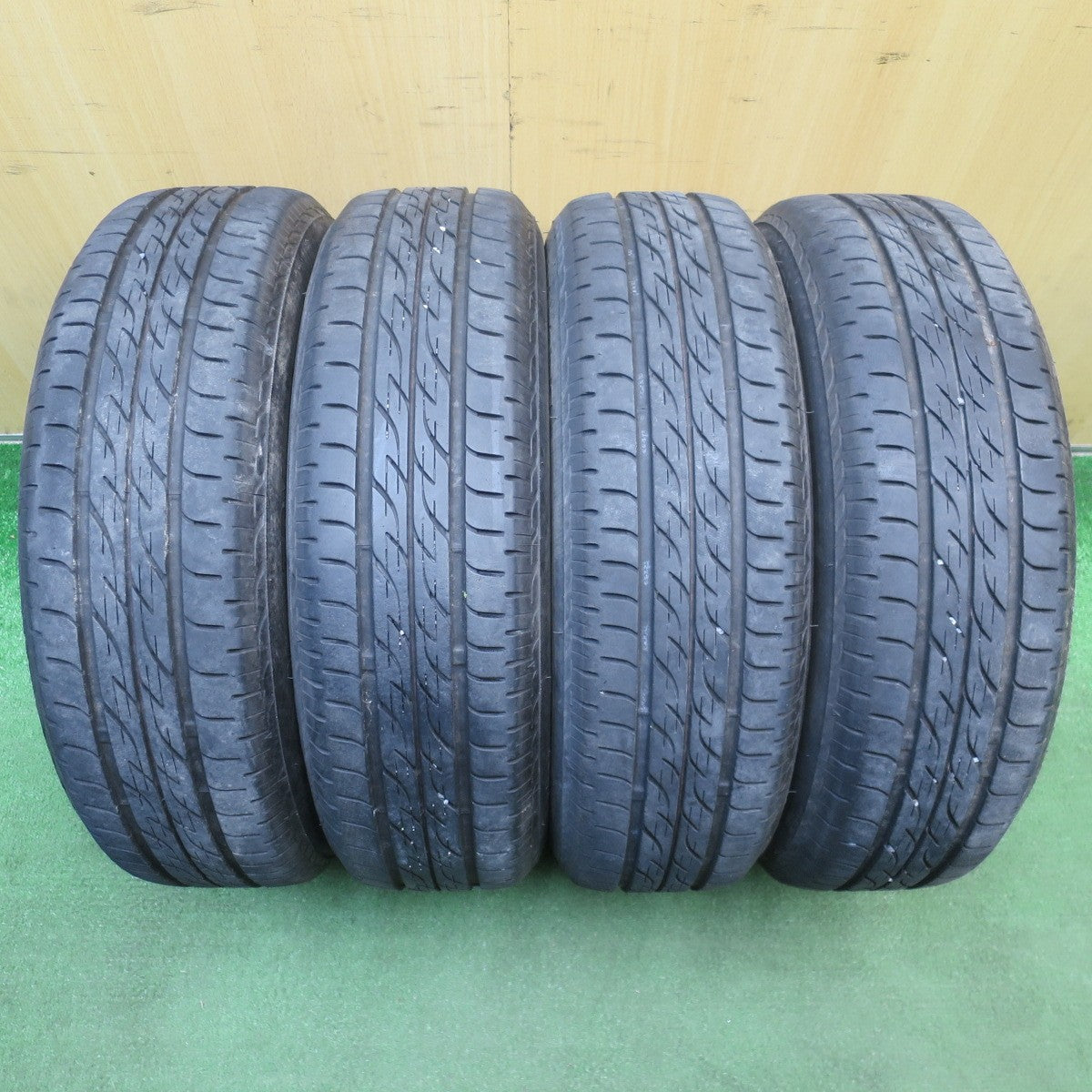 キレイ★155/65R14 ブリヂストン ネクストリー エコピア SIBILLA NEXT GS-5 シビラ 14インチ PCD100/4H★6040902NJノ
