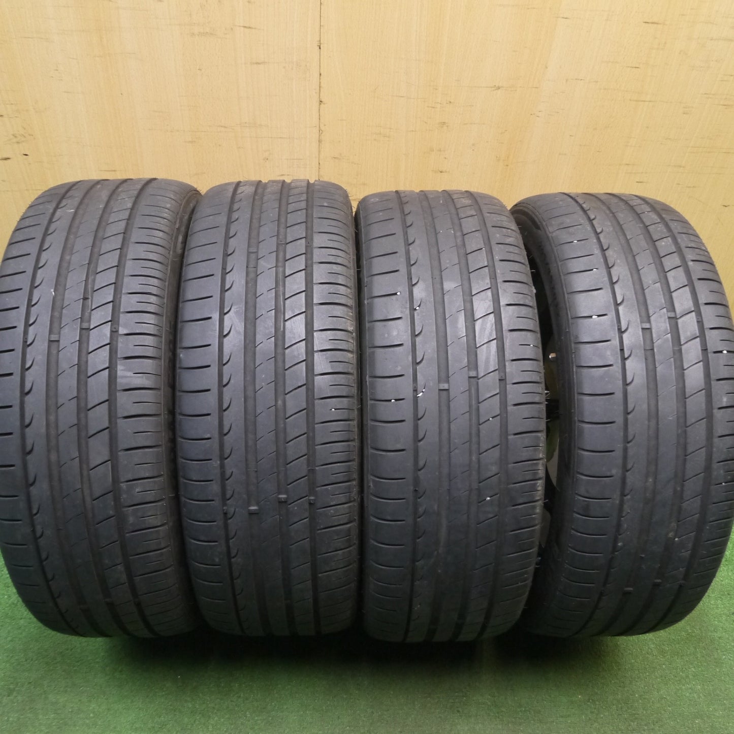 [送料無料] キレイ！21年★G-SPEED 205/45R17 ミネルバ ラジアル F205 Gスピード 17インチ PCD100/4H★5012911Hノ
