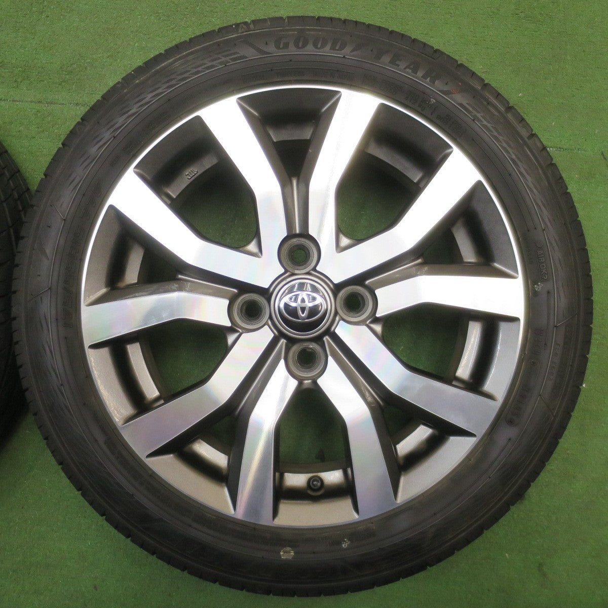 バリ溝！25年！キレイ！ほぼ10分★トヨタ タンク ルーミー 純正 175/55R15 グッドイヤー EfficientGrip ECO EG02 15インチ PCD100/4H★6032301NJノ