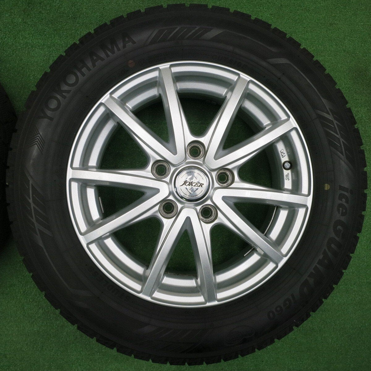 バリ溝！20年！キレイ！8.5分★スタッドレス 195/65R15 ヨコハマ アイスガード iG60 JOKER ジョーカー 15インチ PCD114.3/5H★4111501NJス