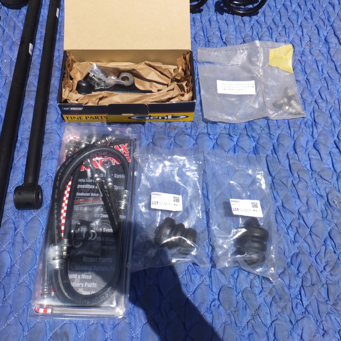 [送料無料] 岐阜発 2個口★スズキ SUZUKI 純正 ジムニーノマド JC74W サスペンション 一式　フロント リア ロアアーム　ラテラルロッド　各種 セット★