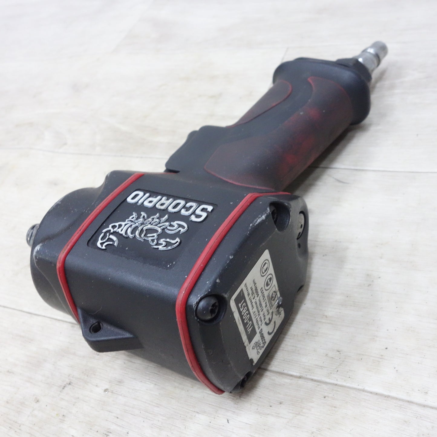 [送料無料] ◆SCORPIO エア インパクト レンチ YU-0985T 1/2 12.7mm エアー ツール 工具◆