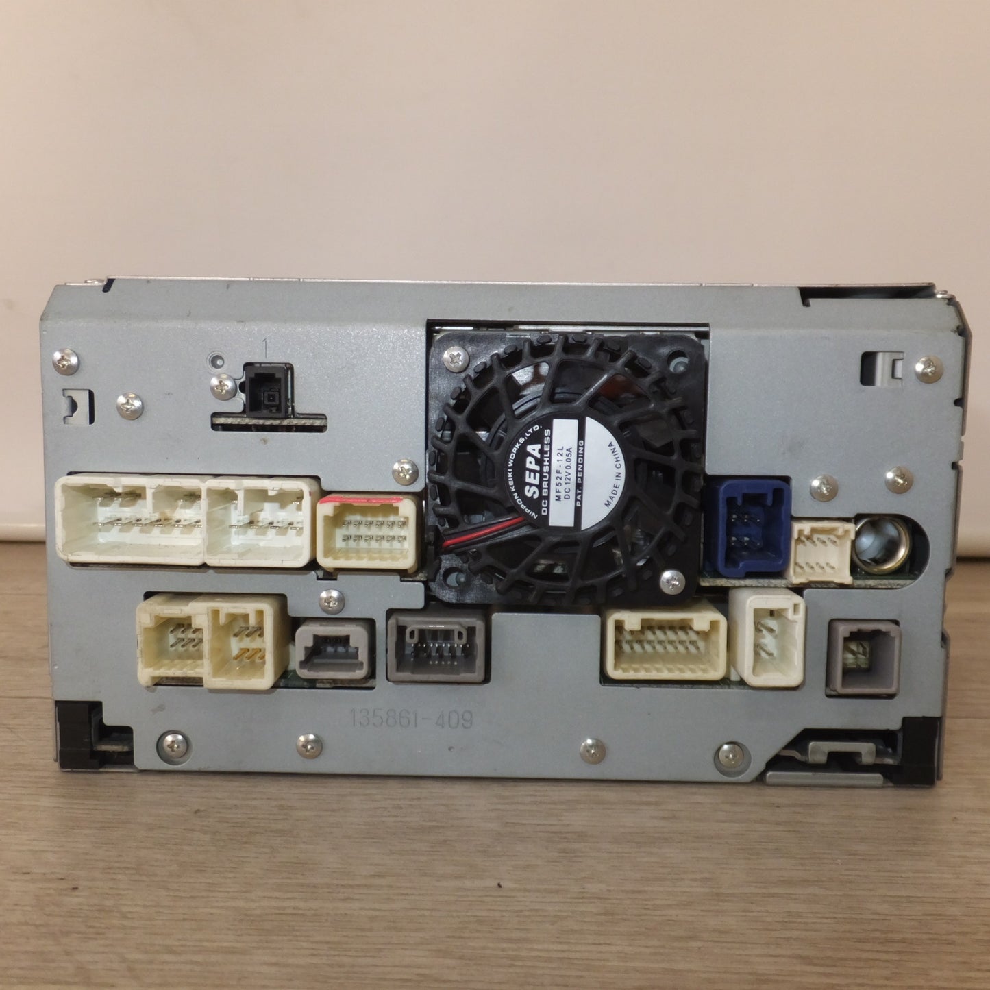 [送料無料] 現状品★富士通テン製 トヨタ 純正 HDDナビゲーション NHDT-W59 08545-00S40 セキュリティロック(11)★