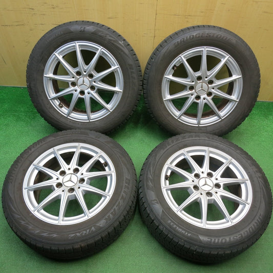 4本価格★ベンツ W177 Aクラス 純正 205/60R16 スタッドレス ブリヂストン ブリザック VRX2 16インチ PCD112/5H★6011806HAス