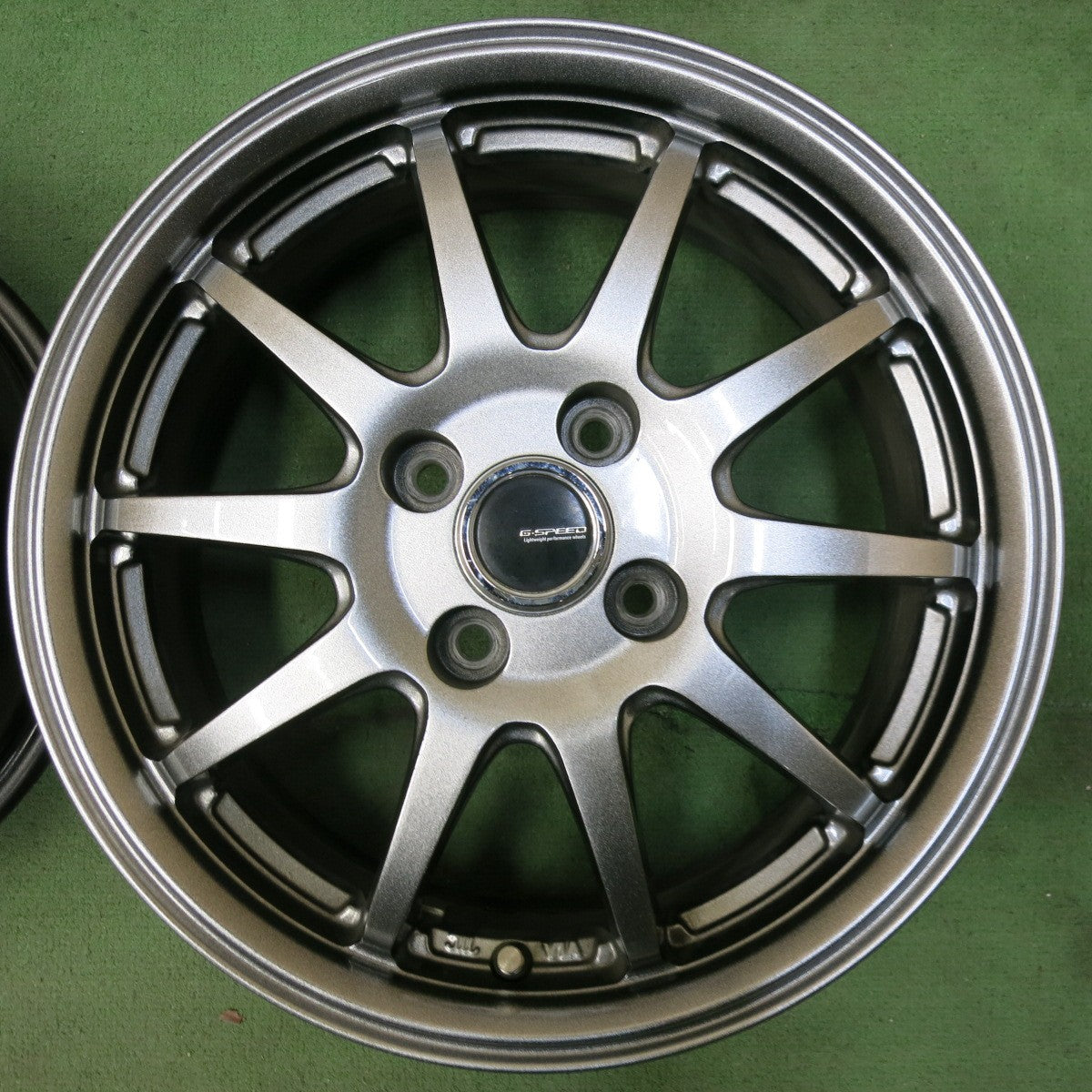 キレイ★G-SPEED ホイール 15インチ Gスピード G-スピード 15×5.5J PCD100/4H★5042310SYホ