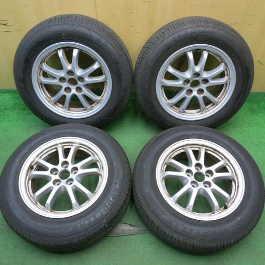 バリ溝！24年！9.5分以上★トヨタ 50系 プリウス 純正 195/65R15 グッドイヤー EfficientGrip ECO EG02 15インチ PCD100/5H★5053005HAノ