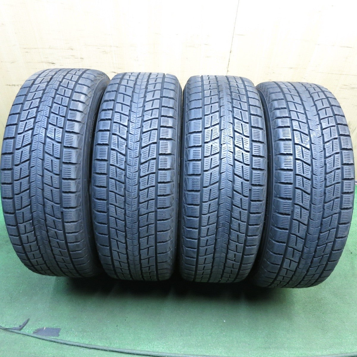 バリ溝！綺麗！9分★レクサス 10系 RX450h バージョンL 純正 235/55R19 スタッドレス ダンロップ SJ8 PCD114.3/5H★4020912KKス