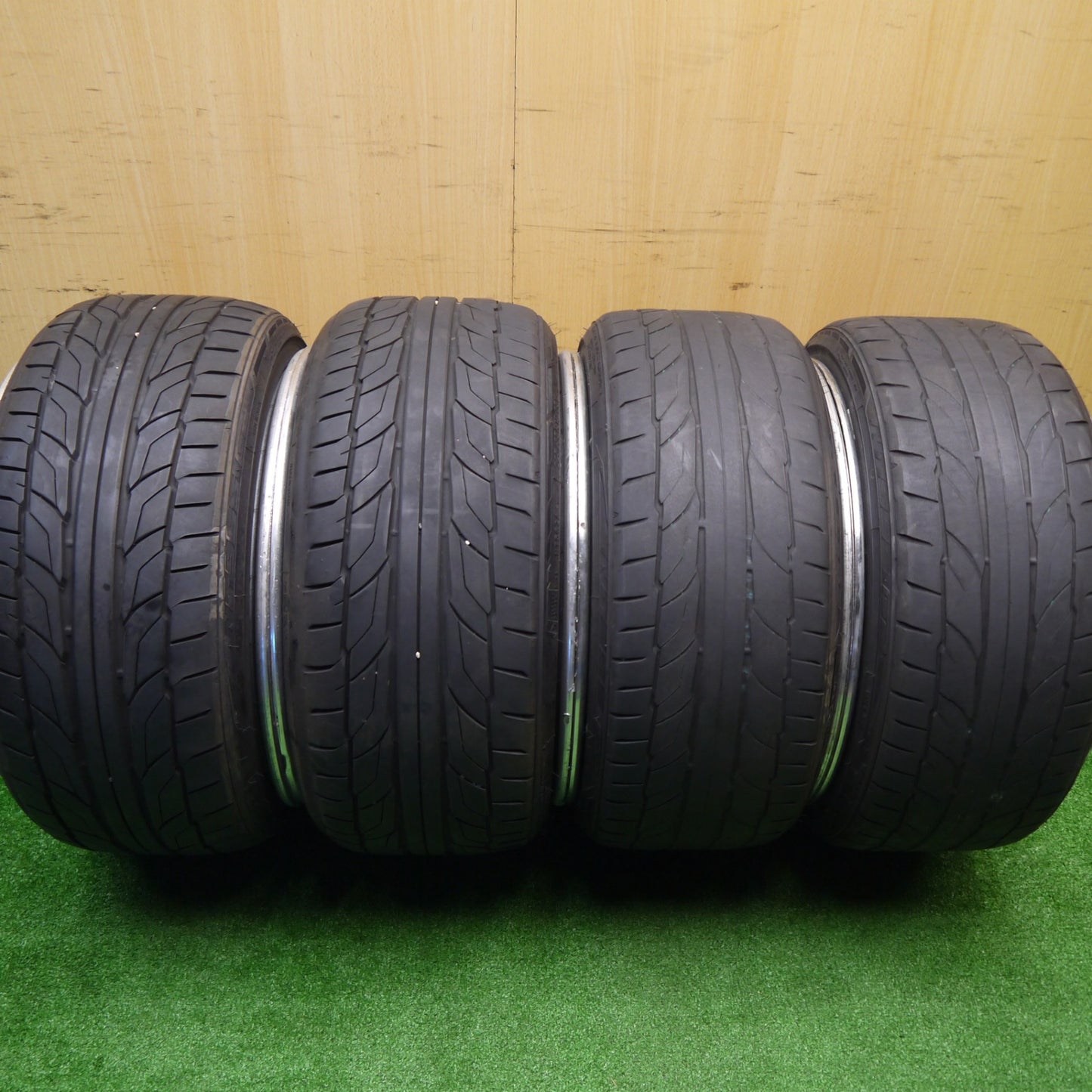 バリ溝！8.5分★WORK EMOTION T5R2P 215/35R19 225/35R19 ニットー NT555 G2 ワーク エモーション 19インチ PCD114.3/5H★5102006Hノ