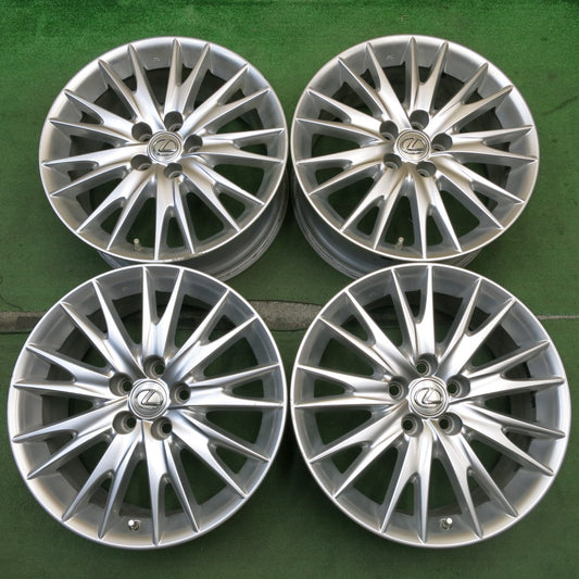 センサー付★レクサス GS バージョンL 純正 ホイール 18インチ 18×8J PCD114.3/5H★5092509HAホ