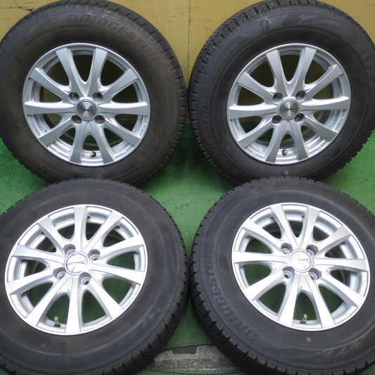 バリ溝！23年！キレイ！9分★スタッドレス 185/70R14 ブリヂストン ブリザック VRX2 ravrion RS01 ラブリオン 14インチ PCD100/4H★5081109NJス