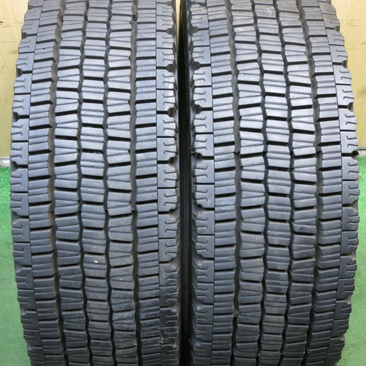バリ溝！9.5分★トラック タイヤ 245/70R19.5 136/134J スタッドレス ダンロップ デクテス SP081 19.5インチ★4022202クスタ