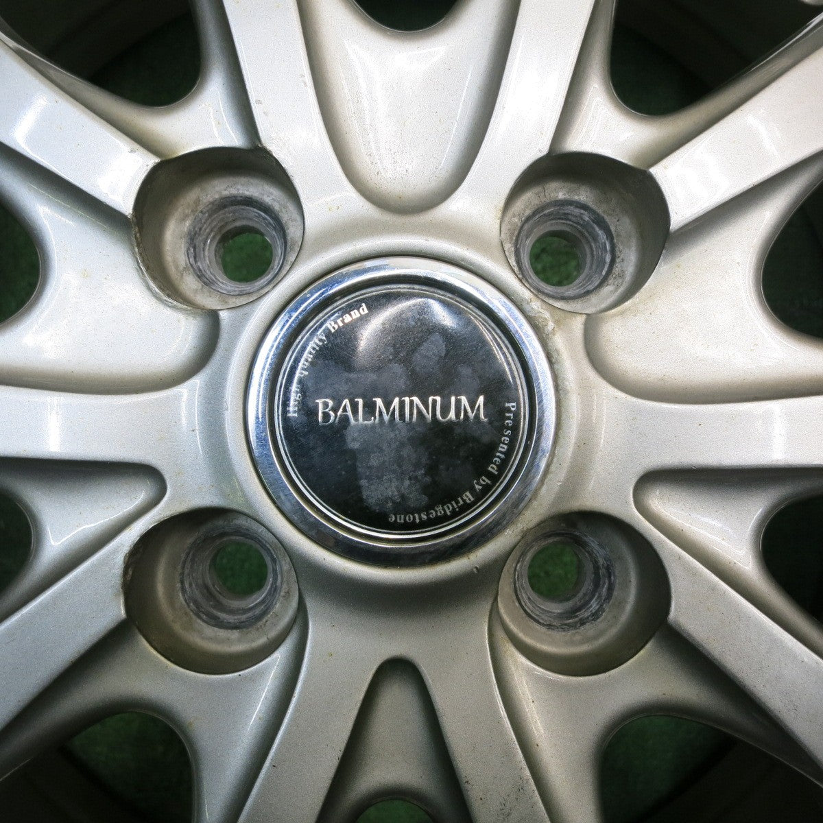 バリ溝！24年！9分★スタッドレス 165/65R14 ブリヂストン ブリザック VRX3 BALMINUM バルミナ 14インチ ソリオ ハスラー 等 PCD100/4H★5051205NJス