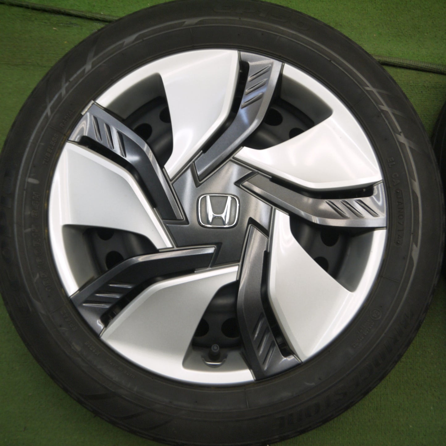 *送料無料* 4本価格★ホンダ フィット 純正 スチール 185/60R15 ブリヂストン エコピア EP150 15インチ PCD100/4H★4051501Hノ