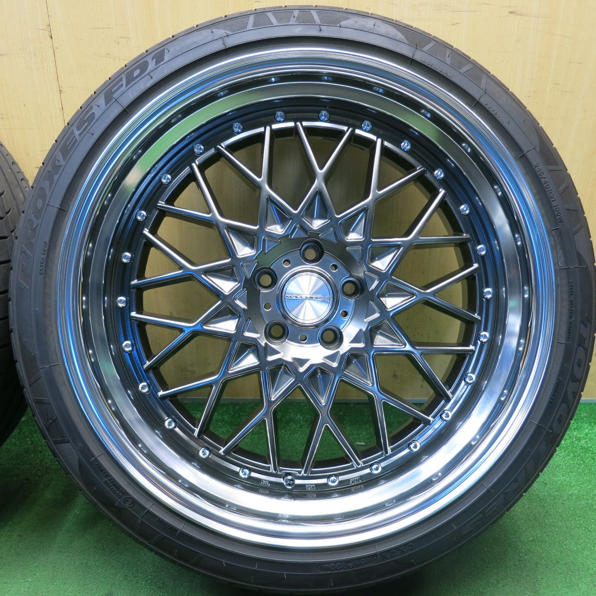 キレイ！24年◎MAVERICK 1613M 245/40R21 トーヨー プロクセス FD1 マーベリック 21インチ PCD114.3/5H◎6100404HAノ