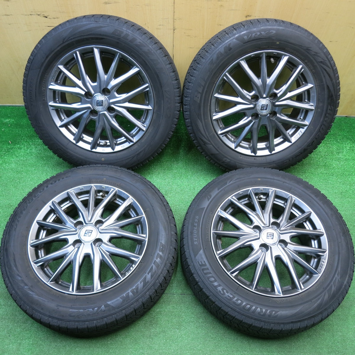 4本価格★スタッドレス 185/65R15 ブリヂストン ブリザック VRX2 SEIN ザイン 15インチ PCD100/4H★5112004HAス
