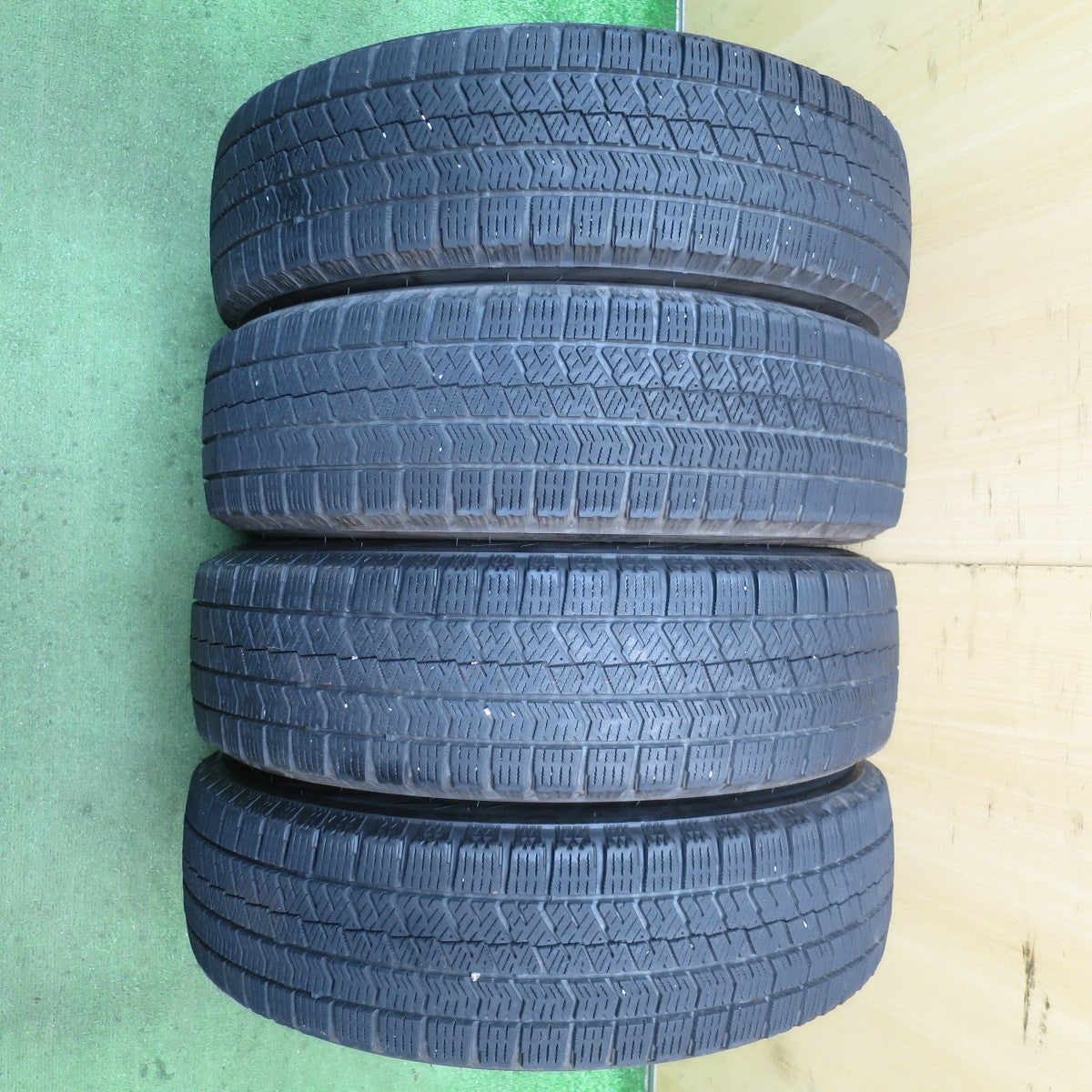 キレイ！22年★スタッドレス 155/65R14 ブリヂストン ブリザック VRX2 ZACK JP-110 MONZA ザック 14インチ PCD100/4H★5081302NJス